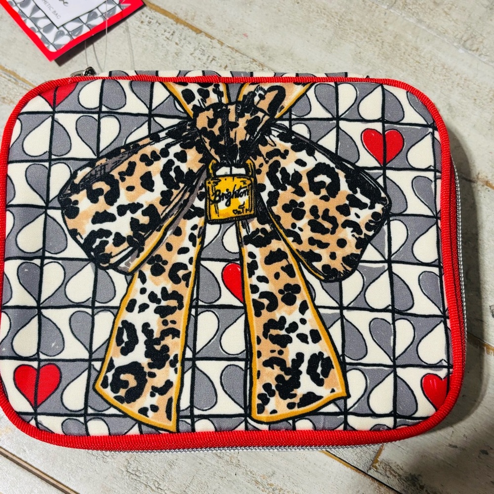 NWT❤️Brighton Wild Love Tote & Cosmetic Case - Picture 8 of 9